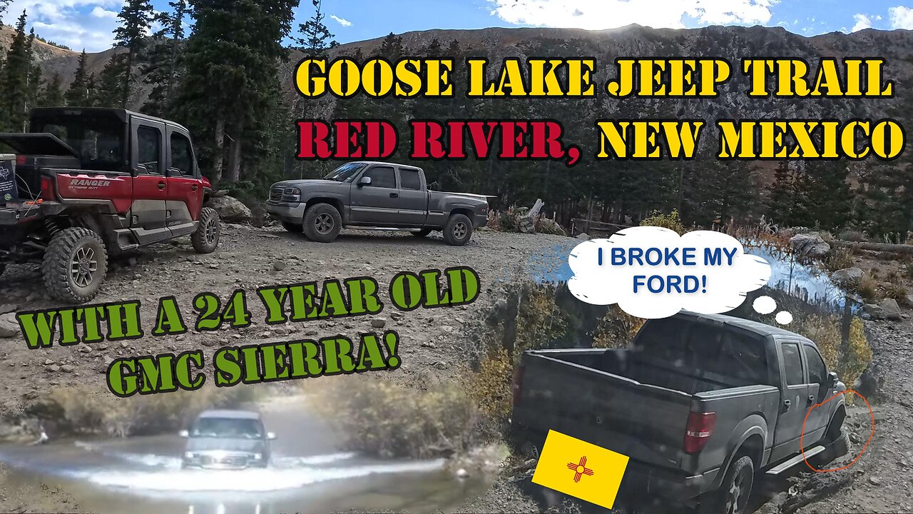 Off-roading Adventure At Goose Lake Jeep Trail In Red River, Nm - October 2024! Pt 2