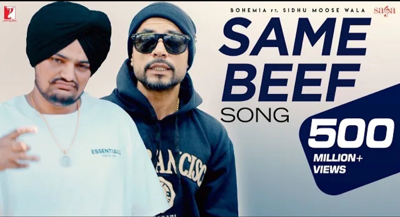 Same beef song (Bohemia !ft. Sidhu Moose Wala) !Byg byrd! Punjabi song