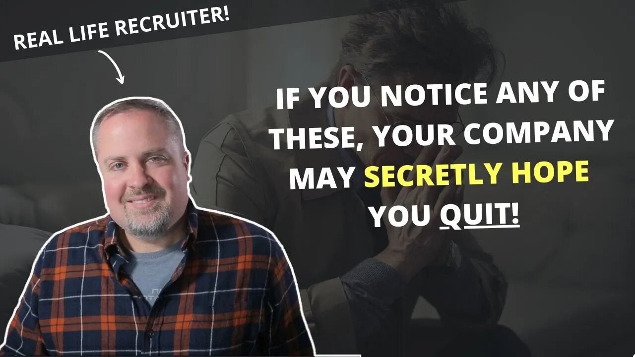 Are You Being Quiet Fired? Signs Your Company Is Hoping You Quit Your Job!