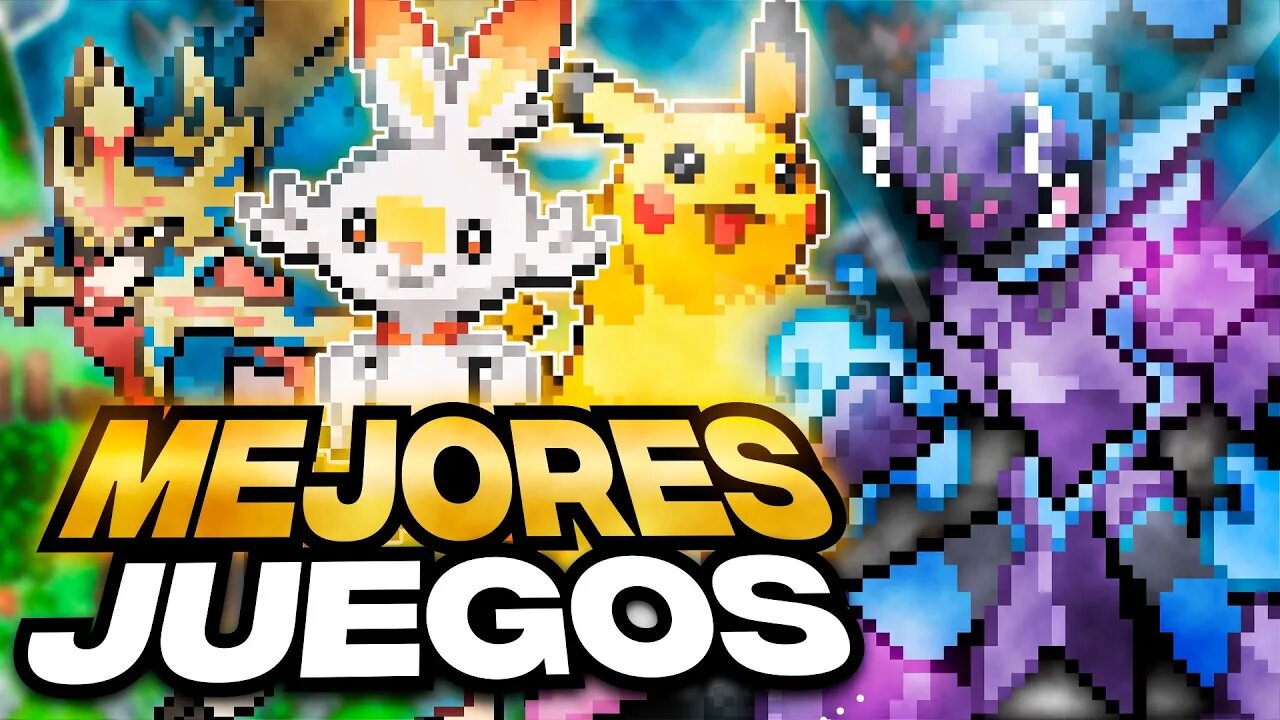 😍 LOS MEJORES JUEGOS DE POKÉMON HECHOS POR FANS