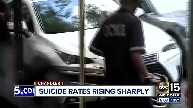 CDC: Suicides have increased by 30 percent since 1999