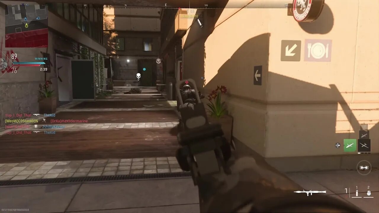 Right Between The Cheeks - MW2 TDM Gameplay