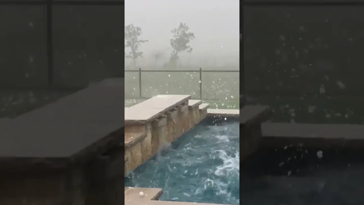 Massive hailstones cause significant damage near the town of Dublin, Texas - FOX3 Now