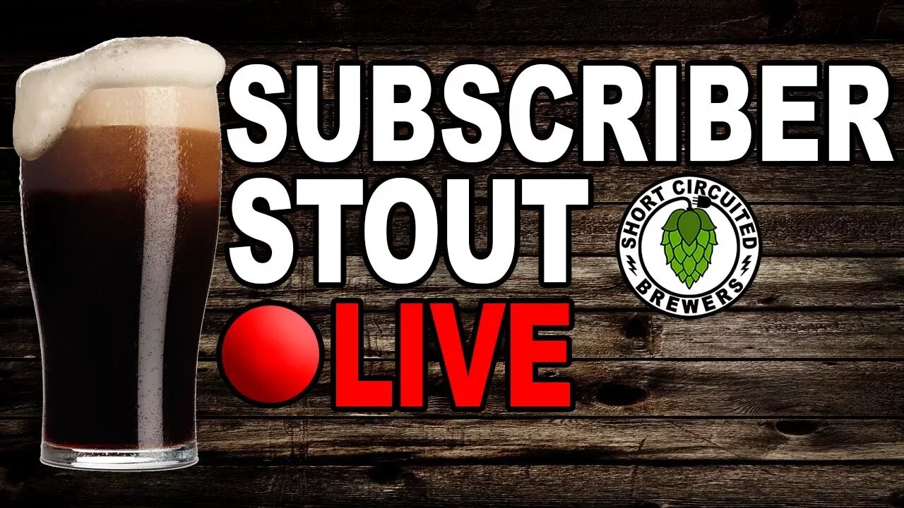 Subscriber Stout Live Brew Day & Deluxe Home Brew Kit Winner Announcement