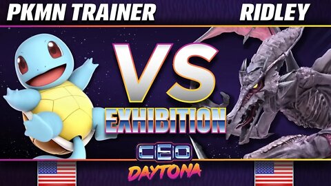 Pokémon Trainer vs. Ridley - SSBU Demo - CEO 2018