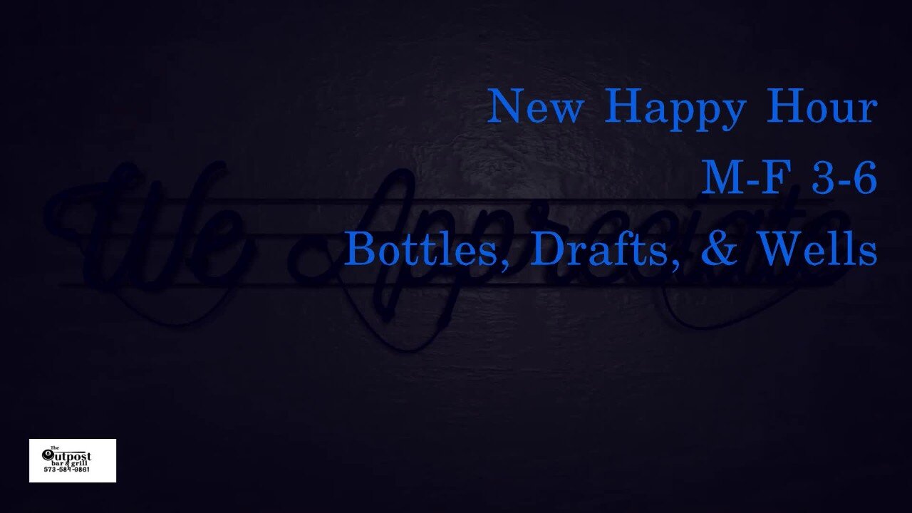 Happy hour
