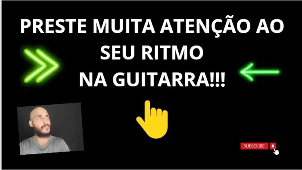 A importância da parte rítmica na guitarra: como melhorar sua música.