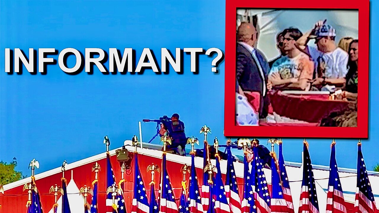 NEW TRUMP RALLY FOOTAGE! SHOOTER INFORMANT? SHOT THEORY EXOSED!
