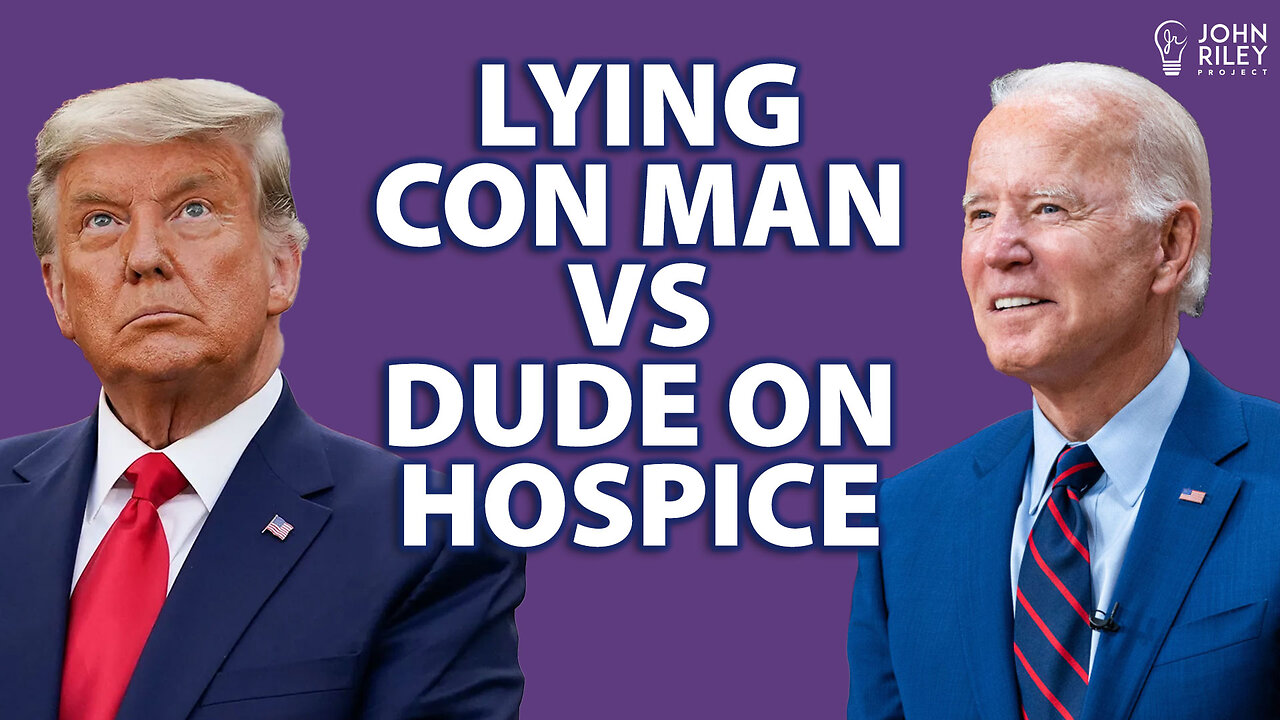 Presidential Debate: Lying Con Artist vs a Dude on Hospice. Is Trump vs Biden the best of America?