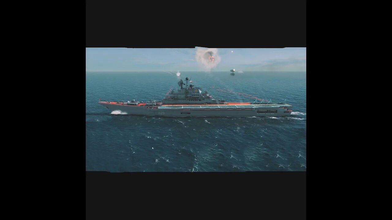 Kiev VS Nimitz - In a Hail of Missiles Short - Cold Waters with Epic Mod