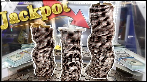 Only One Way To Win! A $10,000 Chip! High Limit Coin Pusher