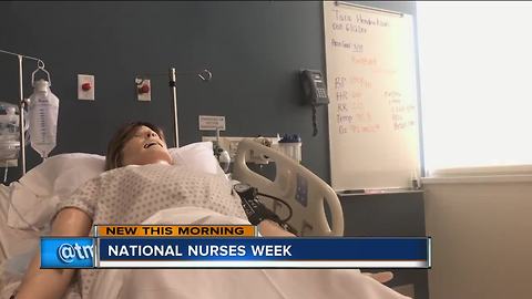 "National Nurses Week" at Carroll University