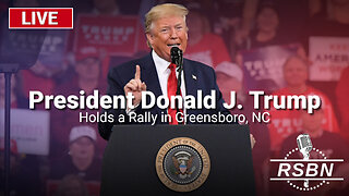 LIVE: President Trump Holds a Rally in Greensboro, NC - 10/22/24