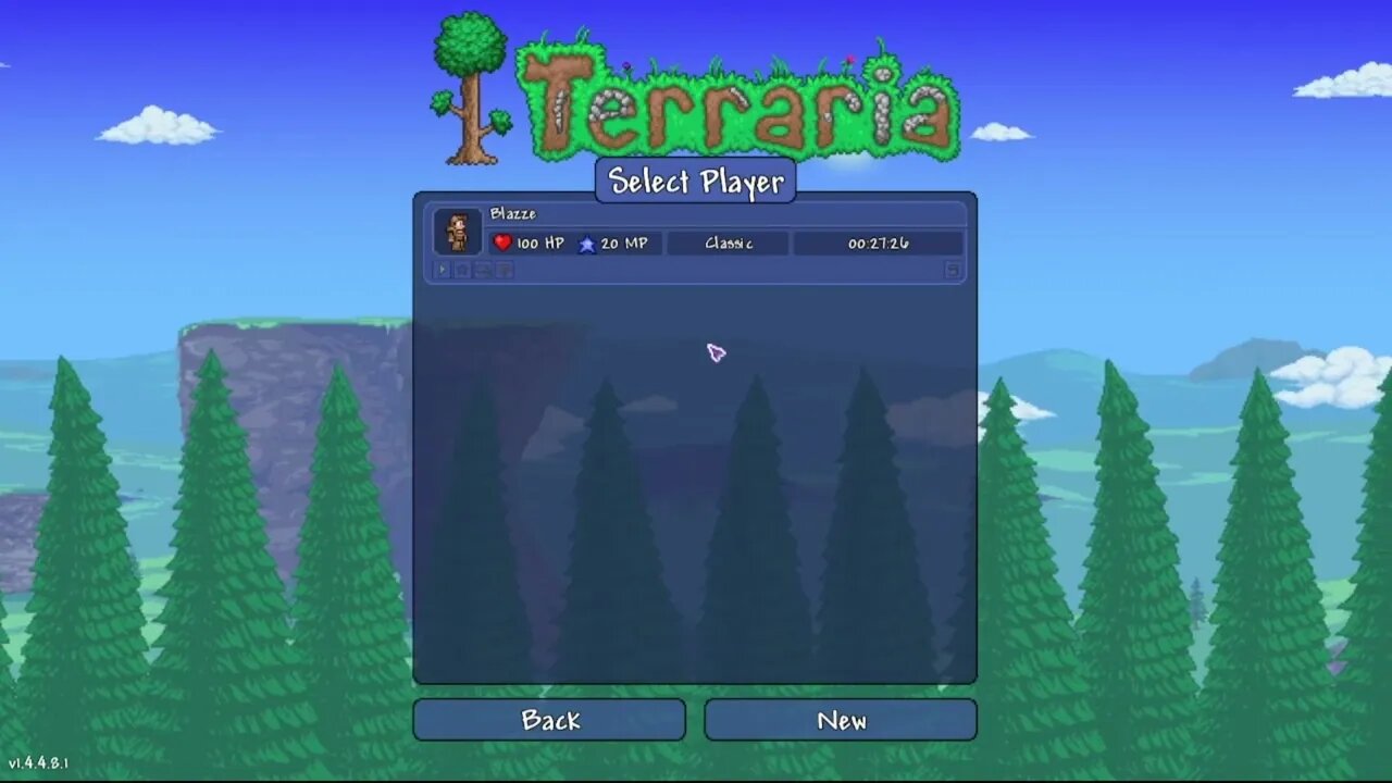 Day 1, New World! ~ Terraria