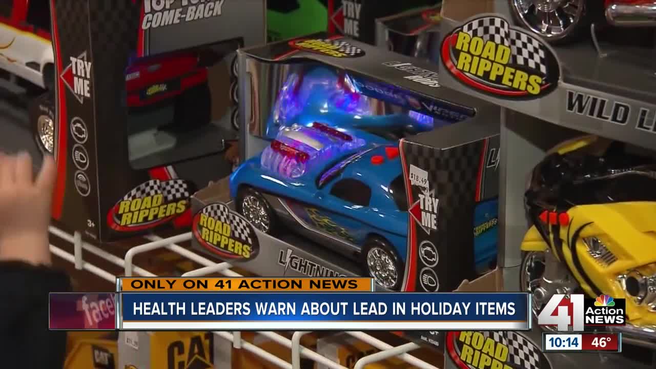 Kansas City Health Department warns of lead in children's toys, holiday china