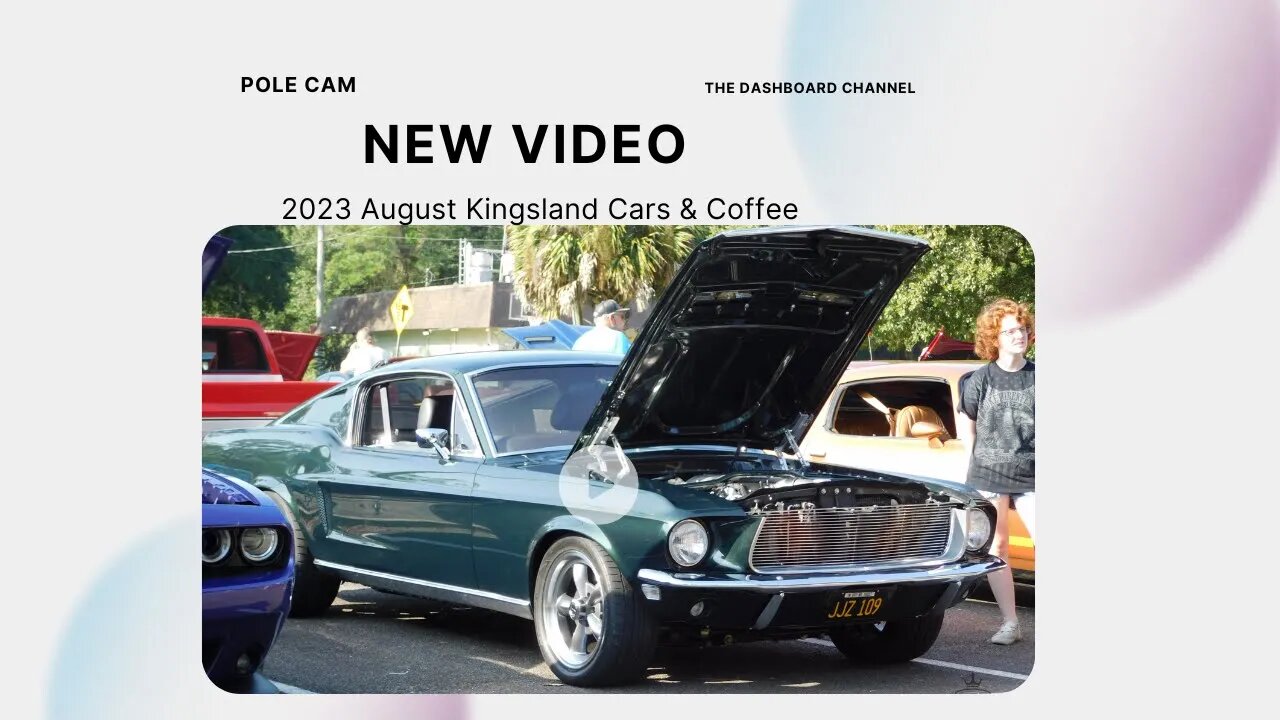 2023 August Kingsland Cars & Coffee (Pole Cam?)