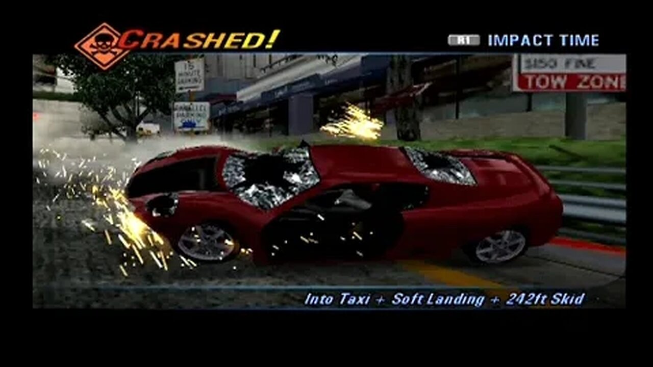 Burnout 3: Takedown Walkthrough! Burning Lap Part or Level 9!