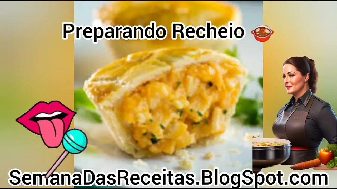 Aprenda como Fazer Empada de Palmito 😋 Fácil e Deliciosas 🍲