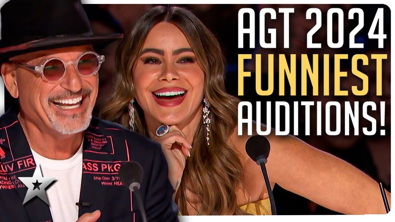 Most HILARIOUS Comedians from America's Got Talent 2024!