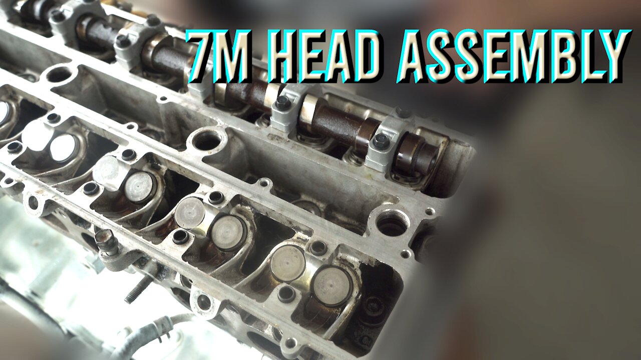 7mge Head Assembly - Shims plus valve stem seals | 7mge rebuild p16