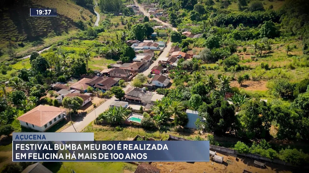 Açucena: Festival Bumba Meu Boi é Realizado em Felicina há mais de 100 Anos.