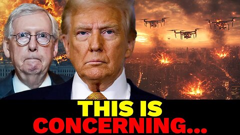 McConnell ATTACKS Trump - HUGE Update on MILITARY DRONES mission!!!! - 12/16/24