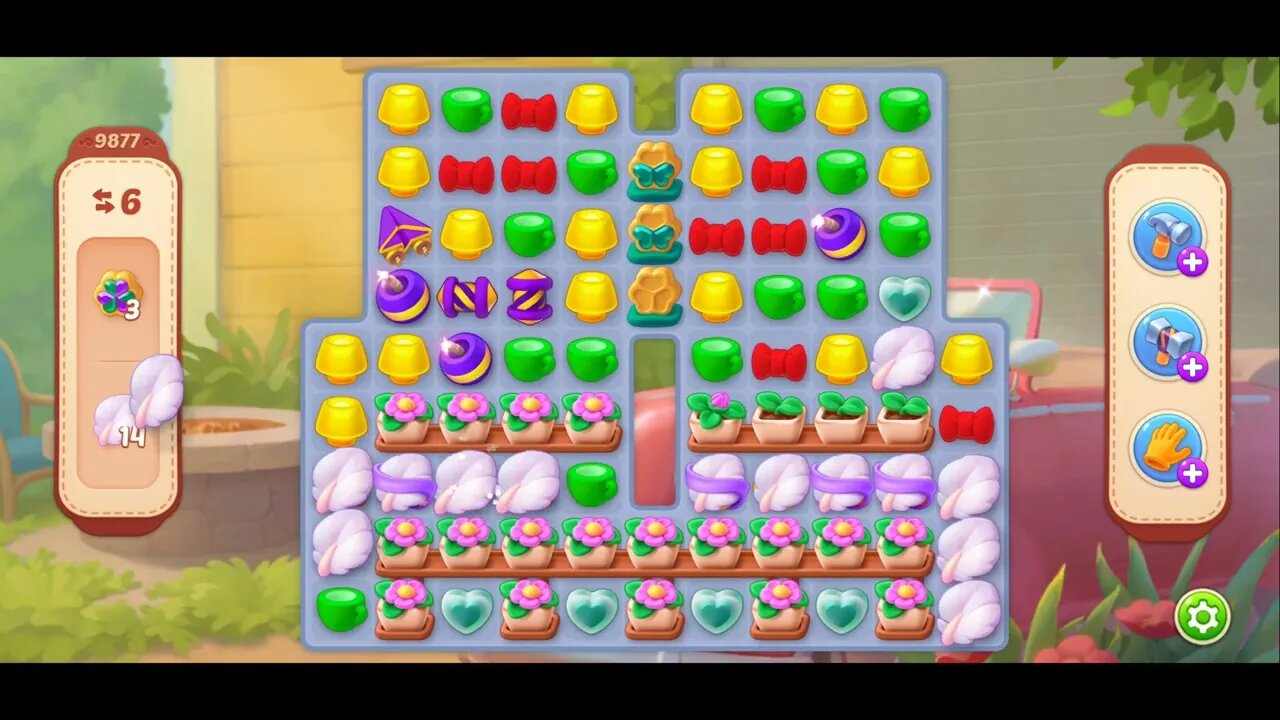 Playrix Homescapes Gameplay Walkthrough Level 9877