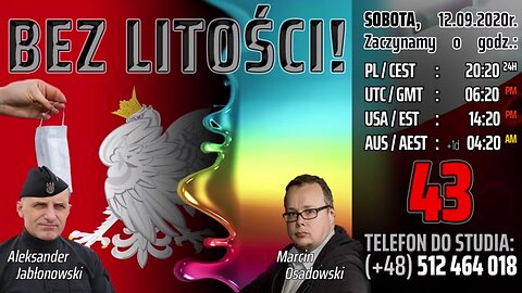 BEZ LITOŚCI! - Olszański, Osadowski NPTV (12.09.2020)