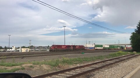 CP Departing Westbound at Alyth Yard