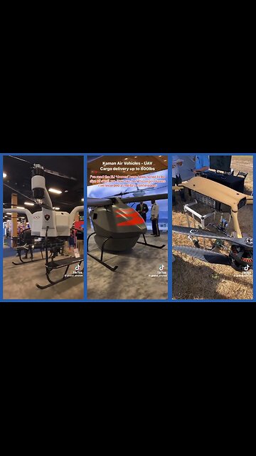 Some of the Military Drones filmed at military conferences [Read] ⬇️