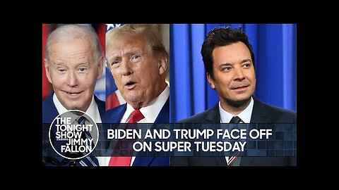 Biden and Trump Face Off on Super Tuesday, Taylor Swift Urges 282M Followers to Vote | Tonight Show