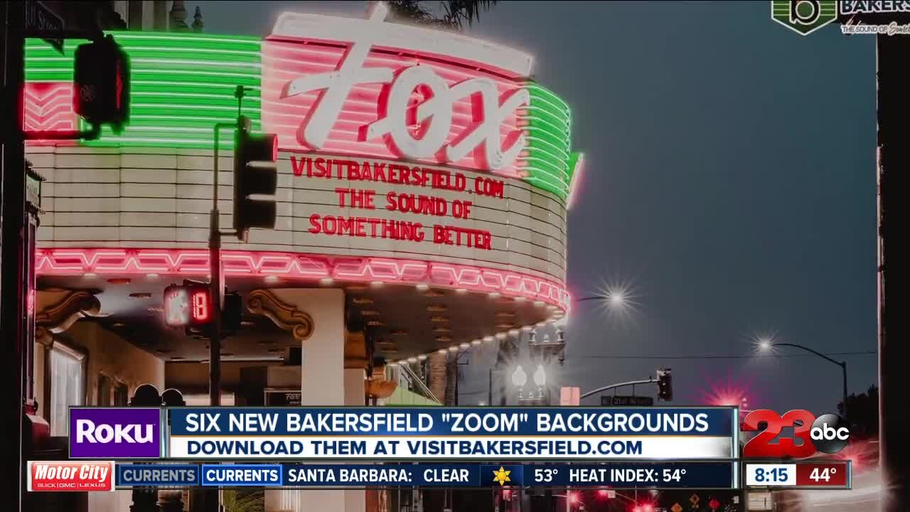 Six new Bakersfield "Zoom" backgrounds