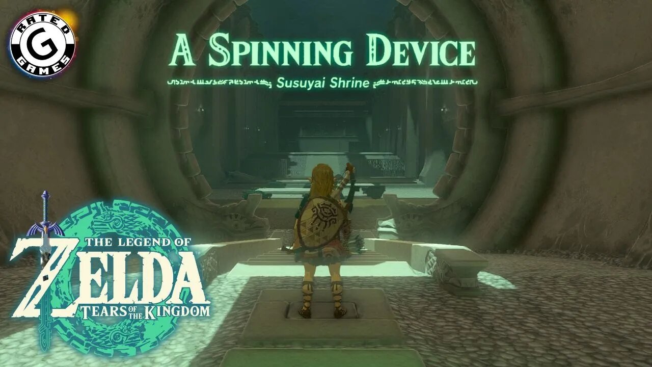 Susuyai Shrine - A Spinning Device (Tears of the Kingdom Shrines)