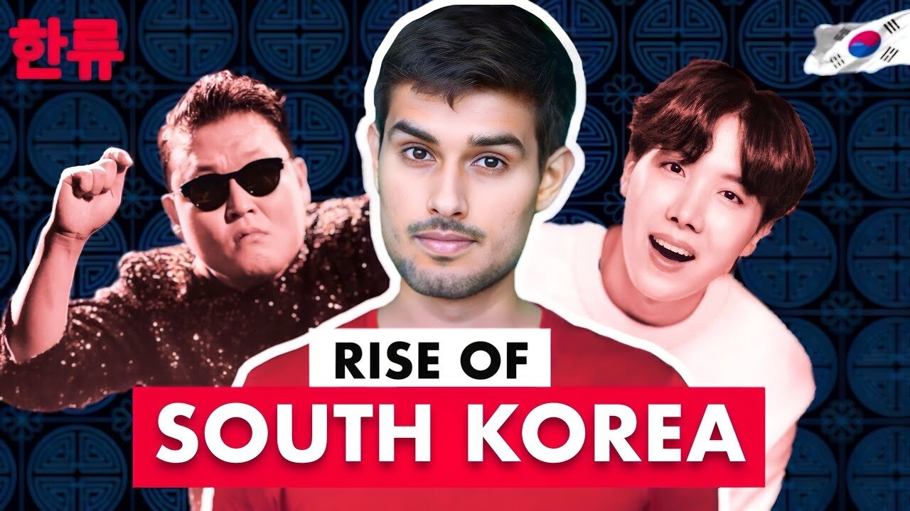 how Korea become a cultural super power case study BTS squad game Dhruv Rathee