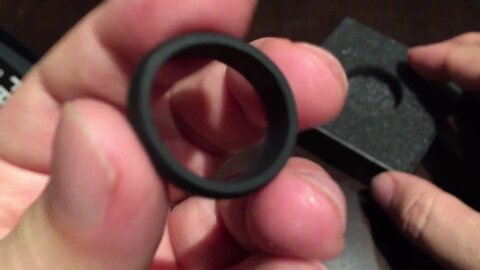 Durable Rubber Wedding Band