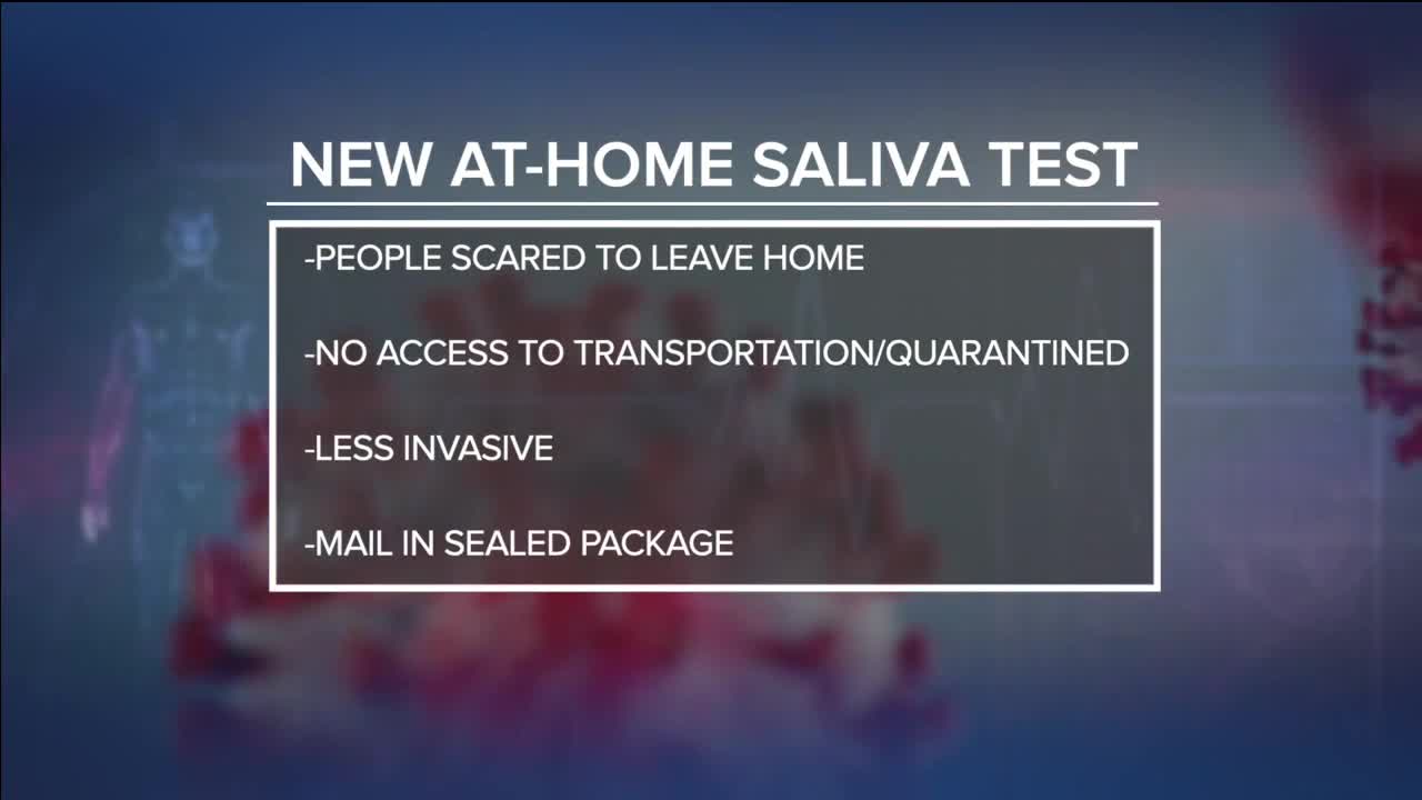 FDA approves first at-home saliva test for coronavirus