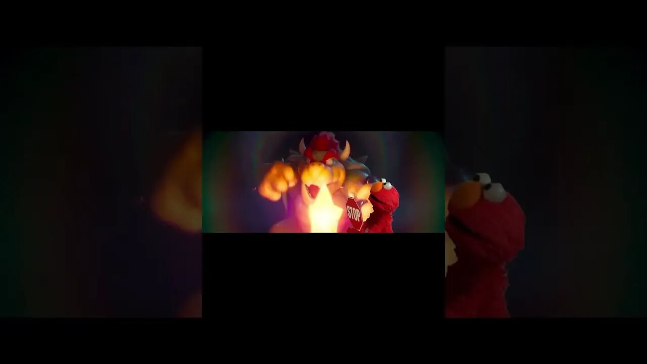 Elmo Stops Bowser ( #shorts edit) #short #shortsvideo #shortvideo #shortsyoutube #shortsvideos