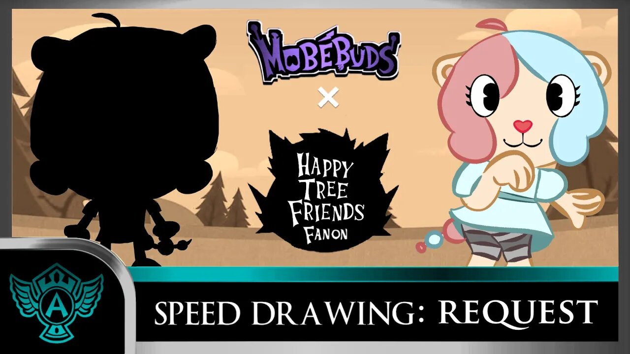 Speed Drawing Request: Happy Tree Friends Fanon - Pearl | Mobebuds Style (Definitely not Human)