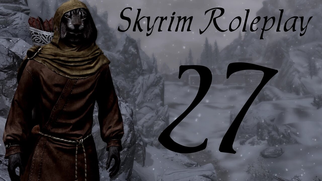 Skyrim part 27 - Infested Roads [Khajiit Monk modded roleplay series 2]