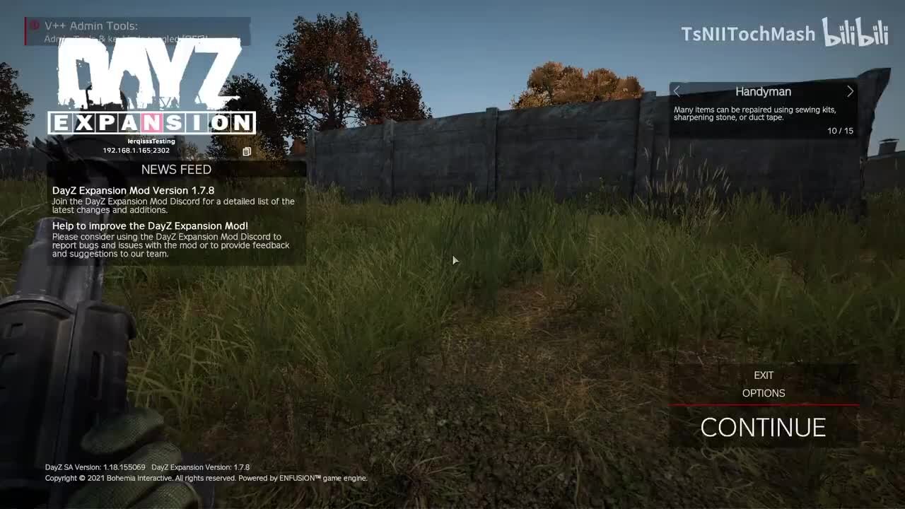 DayZ Travels #1 - The barracks was forced to clear the stupid AI boy band