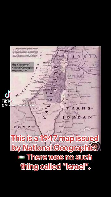 Geography map 1947