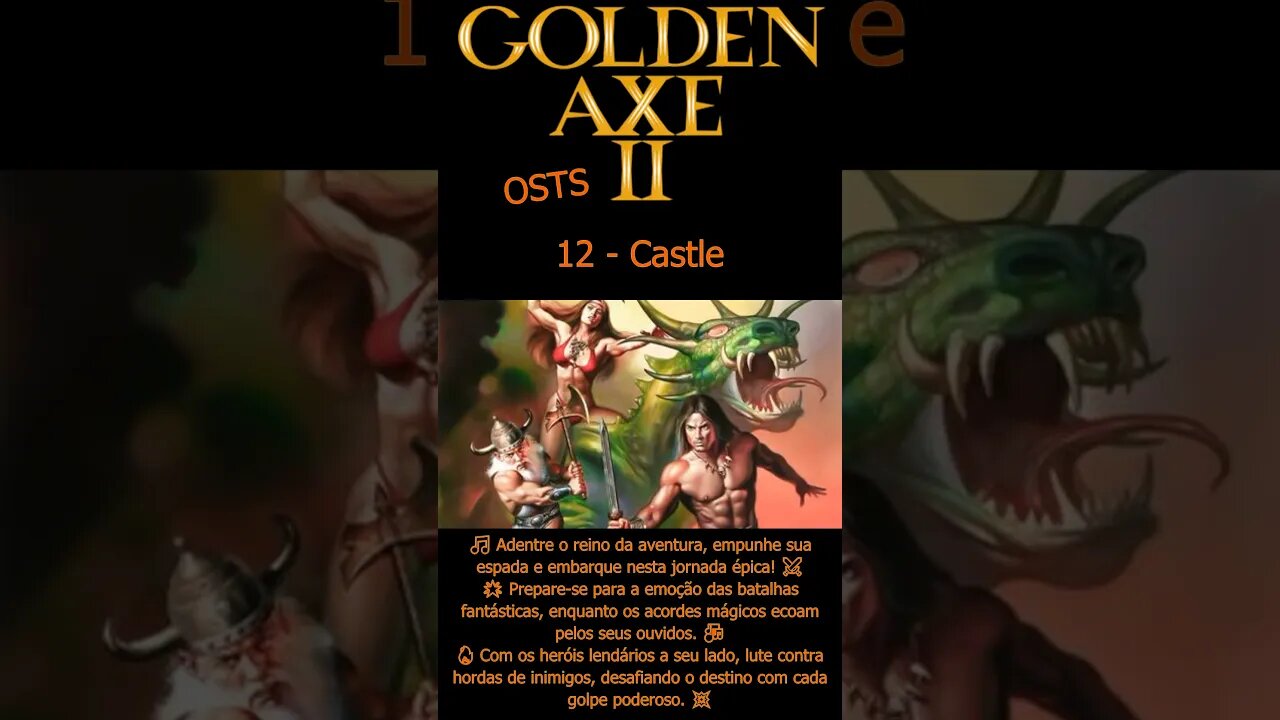 ⚔️🎶 Glórias Épicas: A Trilha Sonora de Golden Axe 2 🎶⚔️-#12