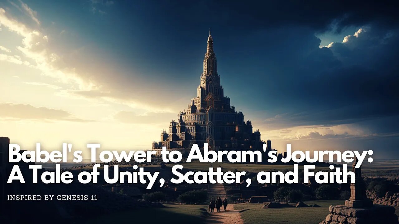 Babel's Tower to Abram's Journey: A Tale of Unity, Scatter, and Faith | ATTR | BIBLE JOURNEY