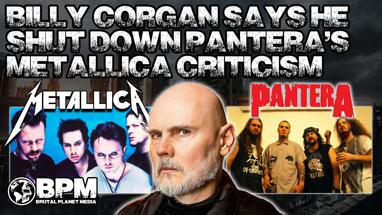 Billy Corgan Defended Load Era Metallica From Pantera's Criticism