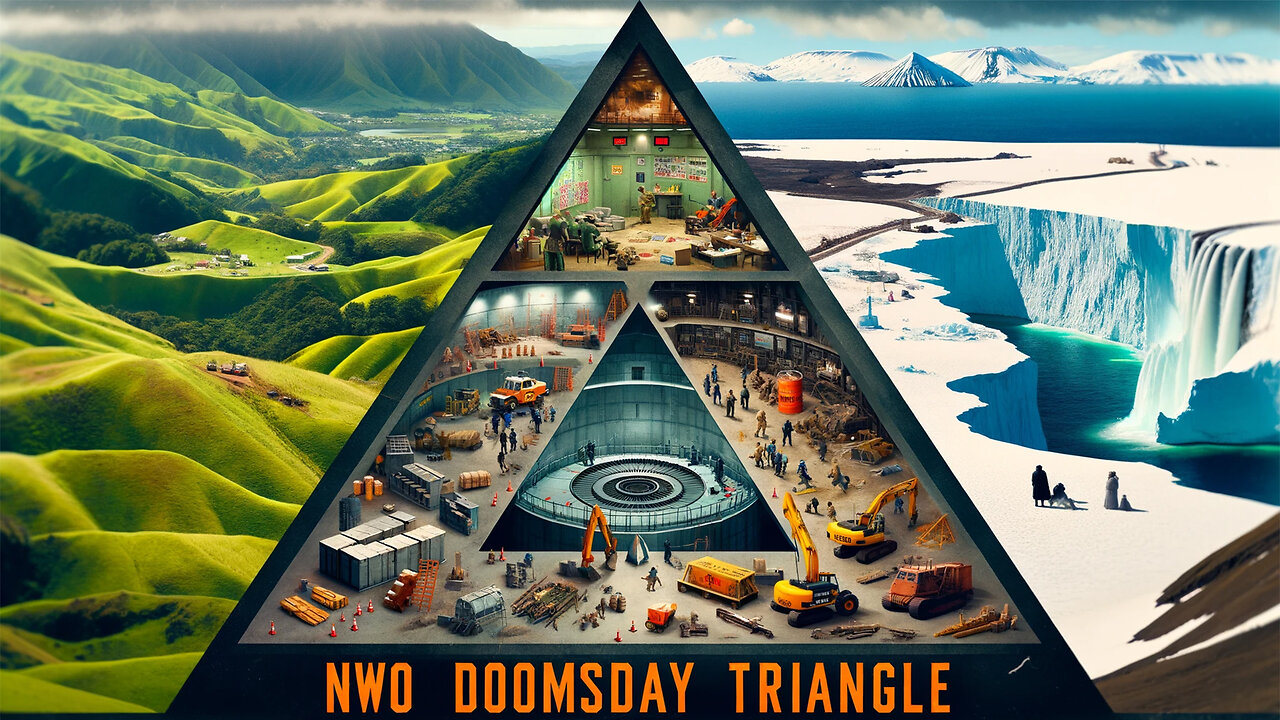 ⚠️The NEW Billionaire TRIANGLE - Doomsday Bunkers - New Zealand - Hawaii - Antarctica⚠️