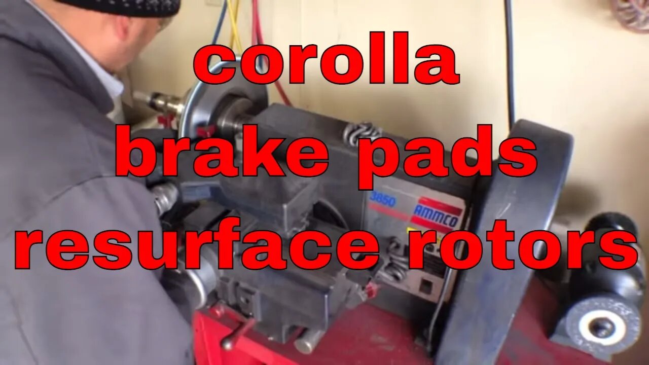 SIMPLE Front Brake Pads & Rotors Replacement '06-'13 Toyota Corolla √ Fix it Angel