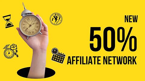 Join my new affiliate marketing network (50% commissions)