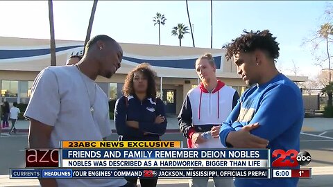 Friends and family remember Deion Nobles