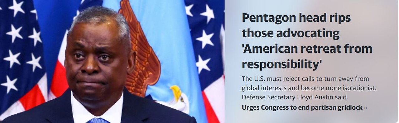 Pentagon wants global conflicts, WHY ?