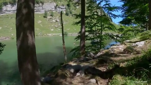 This ! place ! is ! very ! relaxing Seealpsee, one of the best places in Switzerland